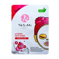 Маска тканевая для лица YeSiMi "С витаминами" Корея, 25 мл
