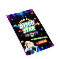 Взрывающаяся карамель Disco star +стразы  1 гр