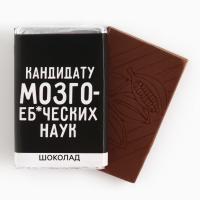 Молочный шоколад "Кандидату", 12 г