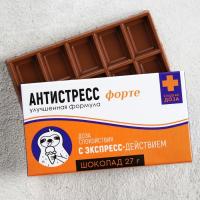 Молочный шоколад "Антистресс форте" 27гр